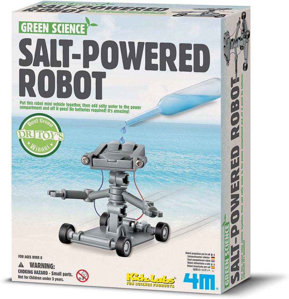 Green Science Salt Powered Robot